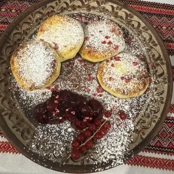 Serniki z wiśnią